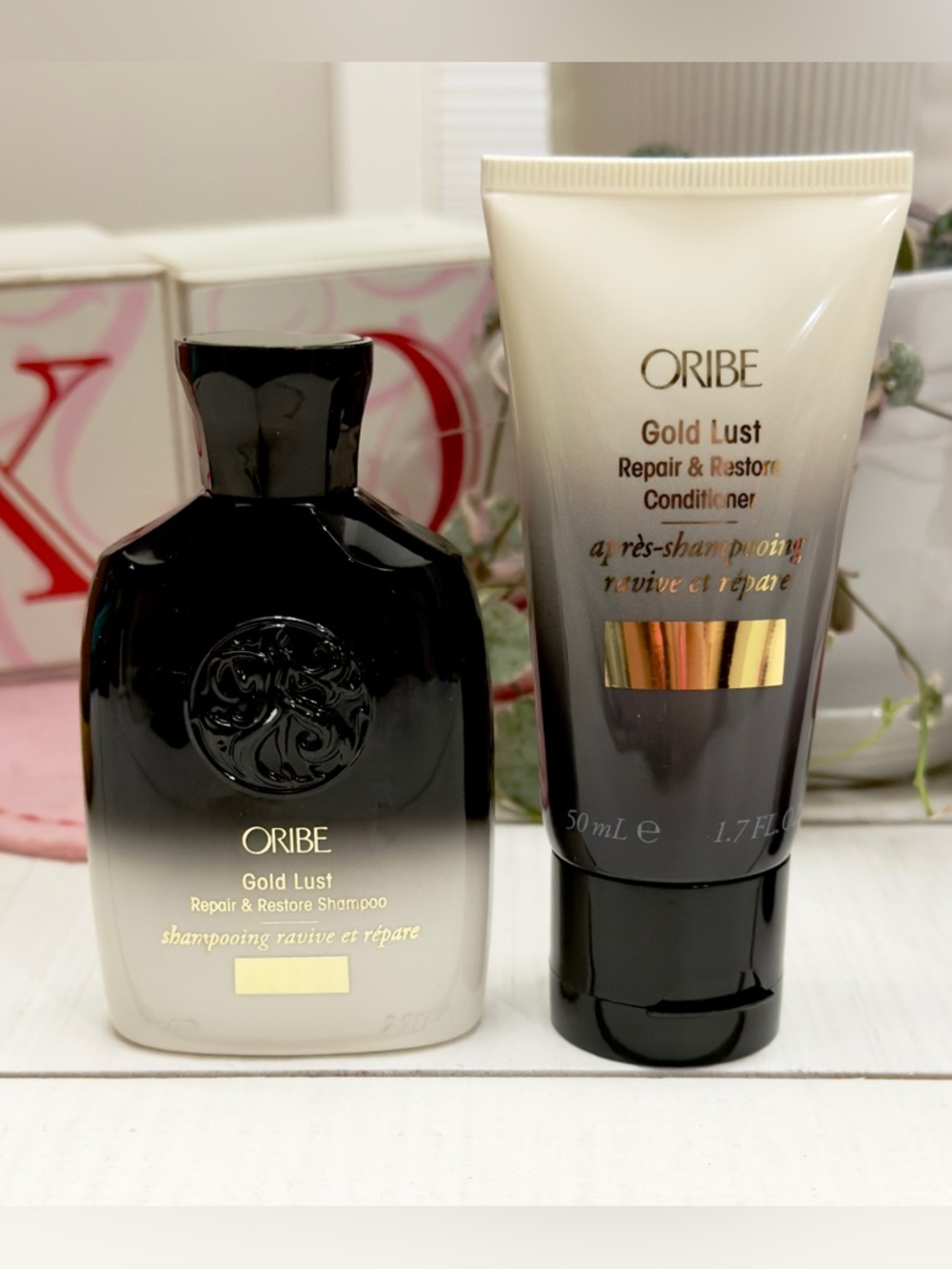 Oribe Gold Lust Repair Shampoo and Conditioner